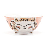 Japanese Medium Bowl - Cat, 6"Dx2.75"H