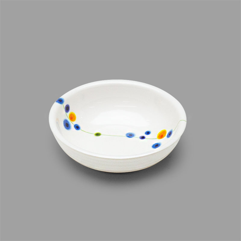 3 1/2"D BOWL shallow (rd/bk)