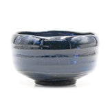 Japanese Matcha Bowl Navy - 5"D x 3"H, 18oz