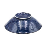 9-3/4"D BOWL shallow (dragonfly in blue)