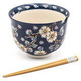 Bowl With/Chopsticks - 18fl. oz. / 5"D x 3.75"H