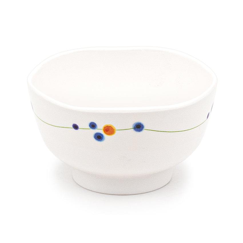 Melamine Rice Bowl / Wave - 12 fl. oz. / 4.5"D x 2.5"H