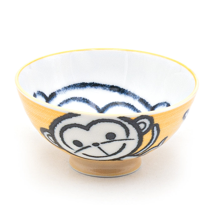 4.5"Dx2.25"H JAPANESE RICE BOWL