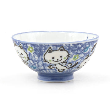 4"Dx2"H RICE BOWL (cat)