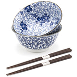2pc Bowl Set With / Chopsticks