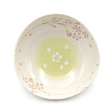 Japanese Medium Bowl - Sakura 6.5"Dx2.5"H, Irregular Shape
