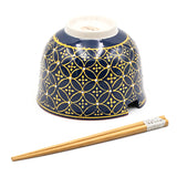 Bowl With/Chopsticks - 18fl. oz. / 5"D x 3.75"H