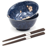 2pc Bowl Set With / Chopsticks
