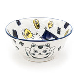 Japanese Medium Bowl - 18 fl. oz. / 5.75"D x 2.65"H  Engi-neko