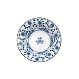 Porcelain Smll Bowl Set - 5pc / Bush Clover Pattern Flower / 4.65"D x 1.35"H