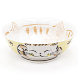 7.5"D x 2.75"H BOWL Aqua Cat 34oz (ye)