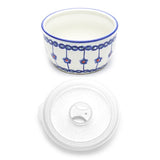 BOWL W/PL LID 4"Dx2.5"H 2pc/set