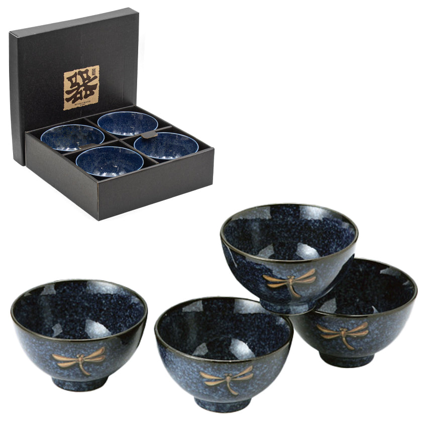 4.25"Dx2.5"H BOWL 4pc/set (dbu)