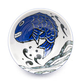 Japanese Medium Bowl-Fish 5.25"Dx3"H