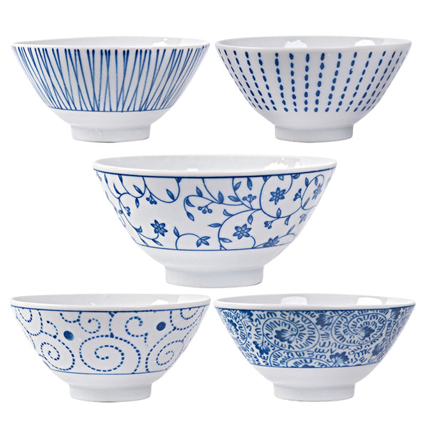 RICE BOWL SET 8oz. 5pcs/set