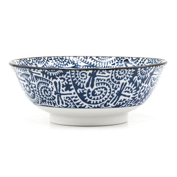 Japanese Noodle Bowl - 36 fl. oz. / 7.5"D x 2.75"H - Bulk Pak