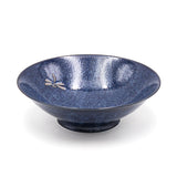 9-3/4"D BOWL shallow (dragonfly in blue)