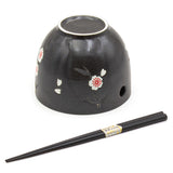 2pc Bowl Set With/Chopsticks