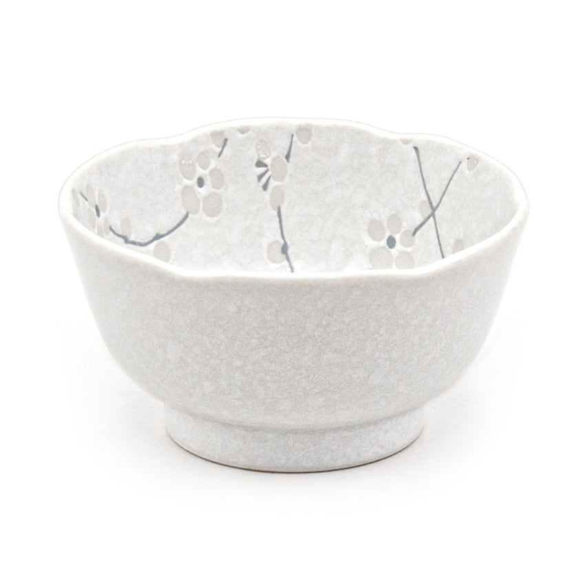 Japanese Medium Ceramic Bowl - 10 fl. oz. / 4.5"D x 2.3"H