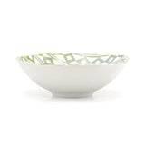 Japanese Bowl Set 5pc - 5.35"D x 1.75"H / Eclectic Design (waves, diamonds, and lattice motifs)