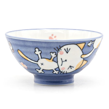 4"Dx2"H RICE BOWL (blu)