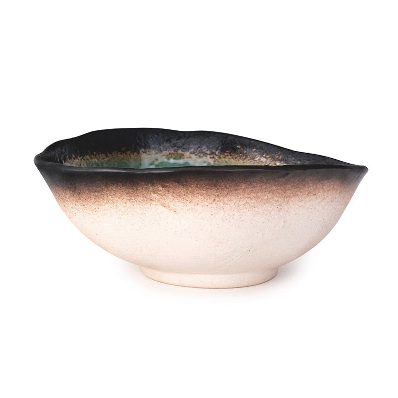 9.5" x 8" x 3.75"H BOWL (gn)