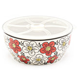 Bowl With Lid - 7.25"Dx3.15"H