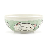 Bowl With Lid - 6.5"Dx2.75"H