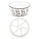 7"Dx3.25"H Bowl With/Lid