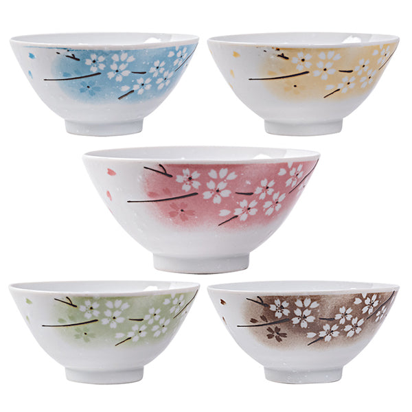 RICE BOWL SET 8oz. 5pcs/set