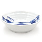 CS 5-1/2"Dx1-3/4"H BOWL PC RD (wh/bl)