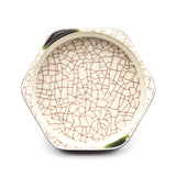 Melamine Hexagon Sauce Bowl -  3 fl. oz. / 4.25"L x 3.75"W x 0.85"H