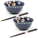 2pc Bowl Set With / Chopsticks