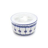 BOWL W/PL LID 4"Dx2.5"H 2pc/set