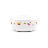 8CMD BOWL W/LID CERM RD No.1 (wh)