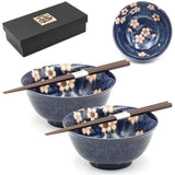 2pc Bowl Set With / Chopsticks