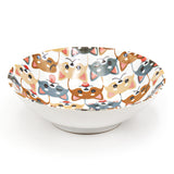 Japanese shallow Bowl - Shiba Inu