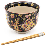 Bowl With/Chopsticks - 18fl. oz. / 5"D x 3.75"H