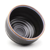 Japanese Dark Brown Matcha Bowl 4.85"D x 3"H