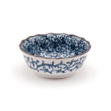 Japanese Bowl Plate Dish With Chopsticks 8pc Set 2:2:2:2 - Bowl : 4.65"D x 2.5"H / Dish : 3.65"D x 1.35"H / Plate : 8"L x 5.25"W x 1"H / Chopsticks : 9"L