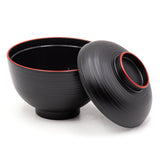 Lacquerware-Bowl With Lid / Miso Soup Bowls