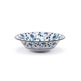 Porcelain Smll Bowl Set - 5pc / Bush Clover Pattern Flower / 4.65"D x 1.35"H