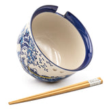 Bowl With/Chopsticks - 18fl. oz. / 5"D x 3.75"H