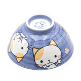 4"Dx2"H RICE BOWL (blu)