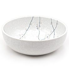White Blossom Ceramic Noodle Bowl — 7½ in (K578-WP)