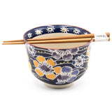 Bowl With/Chopsticks - 18fl. oz. / 5"D x 3.75"H