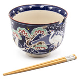 Bowl With/Chopsticks - 18fl. oz. / 5"D x 3.75"H