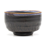Japanese Dark Brown Matcha Bowl 4.85"D x 3"H