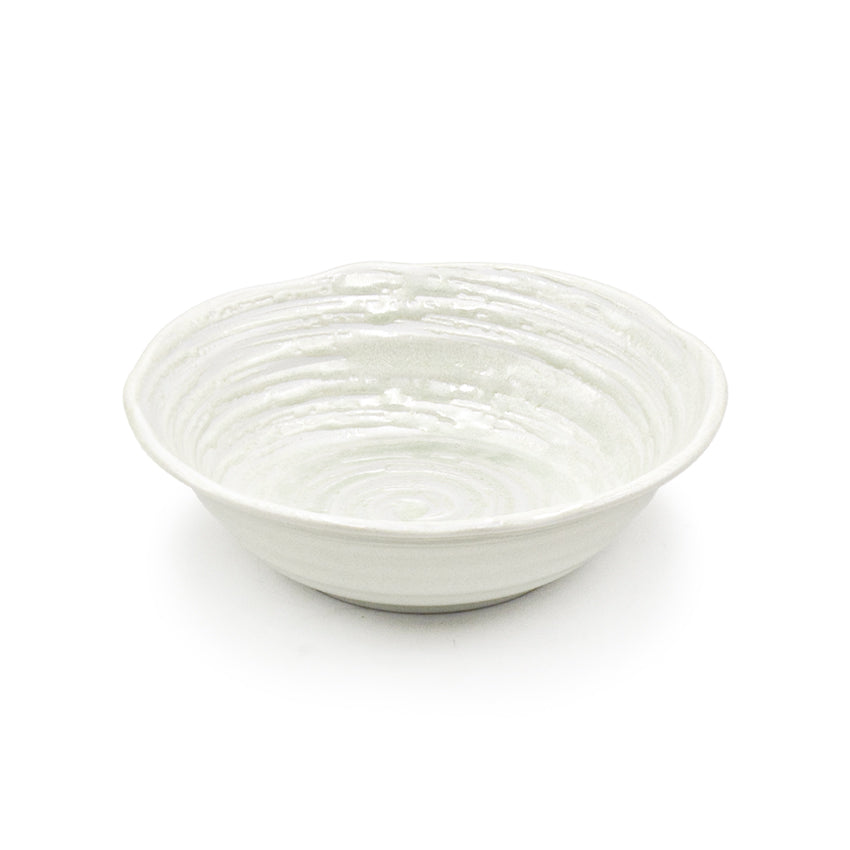 6.5"Dx2"H SHALLOW BOWL (wt)