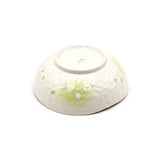 Japanese Spring Blossom Irregular Shape Ceramic Medium Bowl 4.25"D